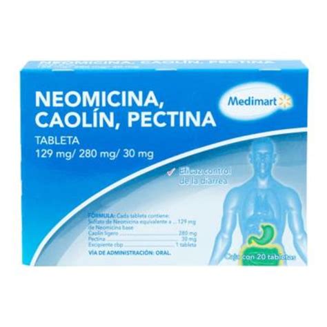 neomicina caolin pectina - neomicina y pectina